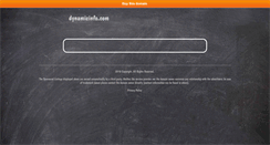 Desktop Screenshot of dynamicinfo.com